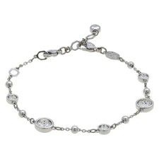 Swarovski Imber Soft Bracelet Rhodium Shiny White