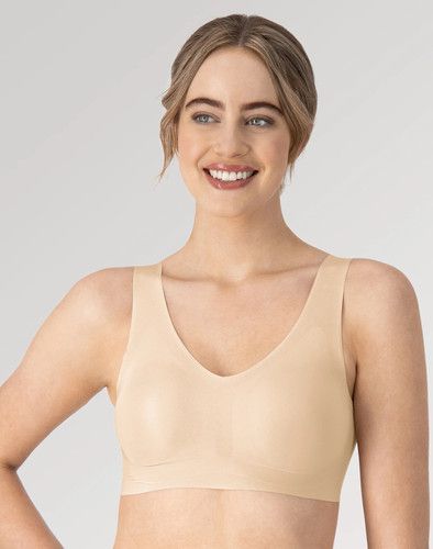 Hanes Women's Invisible Embrace Pullover Bralette, Moisture Wicking