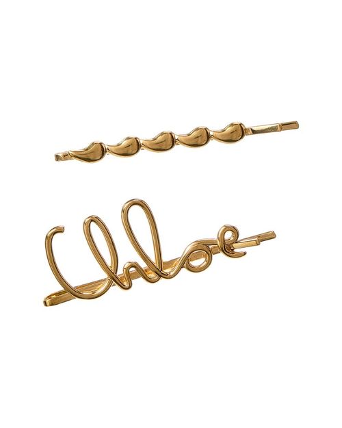 Chloé The Iconic Hair Clips Women's Yellow
