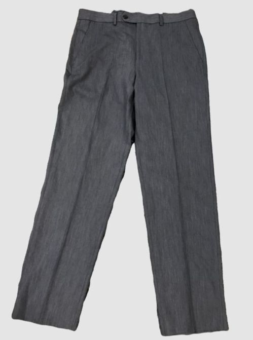 $75 Nautica Men's Blue Modern-Fit Striped Suit Trousers Dress Pants Size 32W 30L
