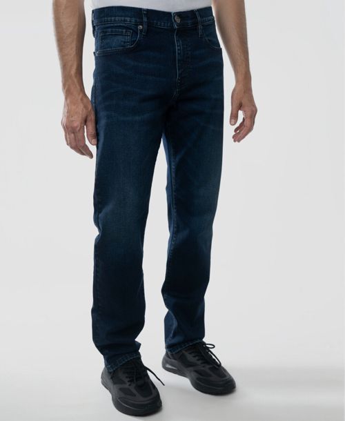 Lazer Men's Blue Straight Fit Stretch Jeans Pants Size 31x32