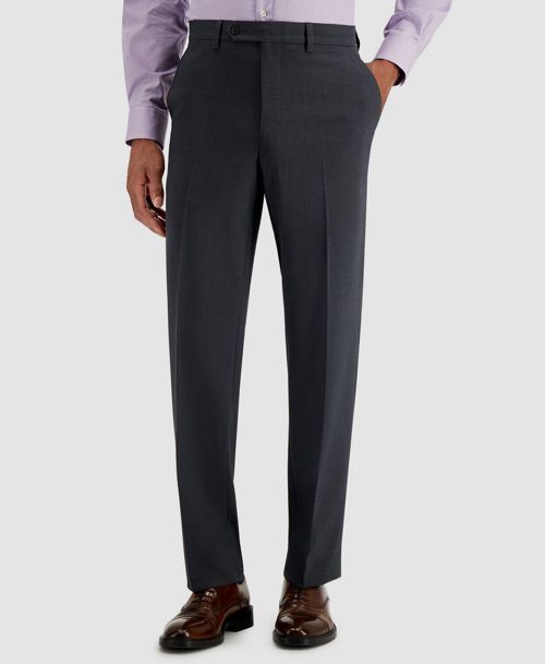 $78 Nautica Men's Gray Modern-Fit Bi-Stretch Suit Pants Size 38W 32L