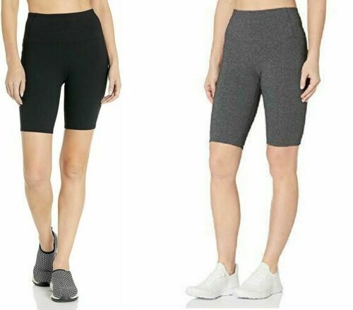 Skechers Women's Walk Go Flex High Waisted 10" Bike Short with 2 Pockets