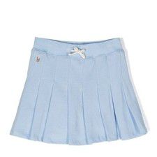 Polo Ralph Lauren Embroidered Logo Pleated Skirt, Size Small