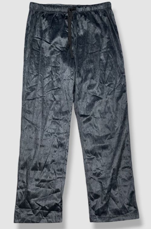 Kenneth Cole New York Men's Blue Ultra Soft Fleece Pajama Lounge Pants Size L