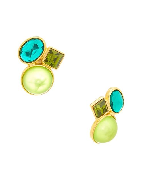 Ben Amun 24K Plated Earrings Women's