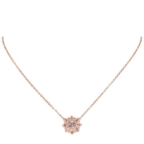 Swarovski Rose Gold Plated Sunshine Pendant