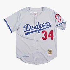 MENS MITCHELL & NESS MLB AUTHENTIC JERSEY DODGERS 1981 FERNANDO VALENZUELA