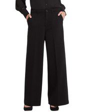 Nydj Petite Whitney Black Wide Leg Jean Women's