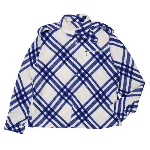 Burberry Check Pattern Buttoned Up Shirt
