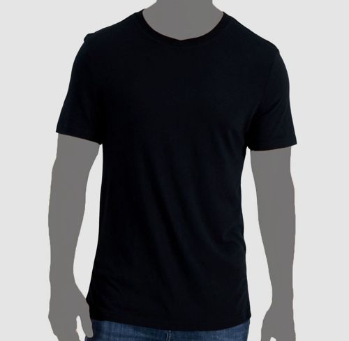 Club Room Men's Black Short Sleeve Stretch Shirt Sleepwear Pajama Top-Size XL