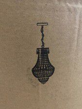 Safavieh Amoret 4 Light 12 in. Dia. Adjustable Beaded Chandelier