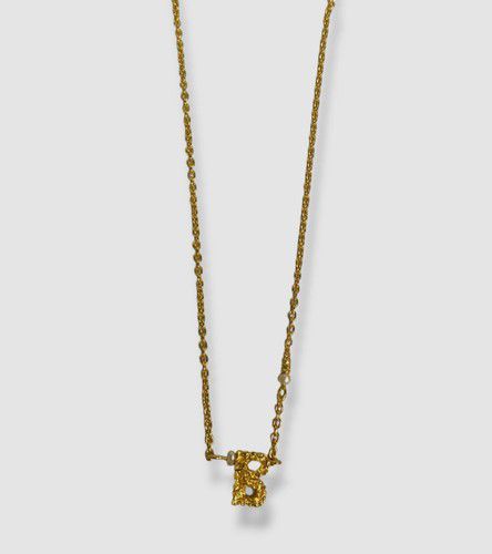 $259 Pacharee Women's 18K Gold Plated Dhin Alphabet "B" Necklace