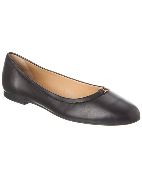 Chloé Lauren Leather Ballerina Flat Women's