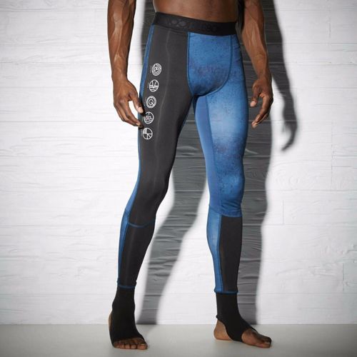 [AP6722] Mens Reebok RNF Combat Ankle Lock Compression Tights