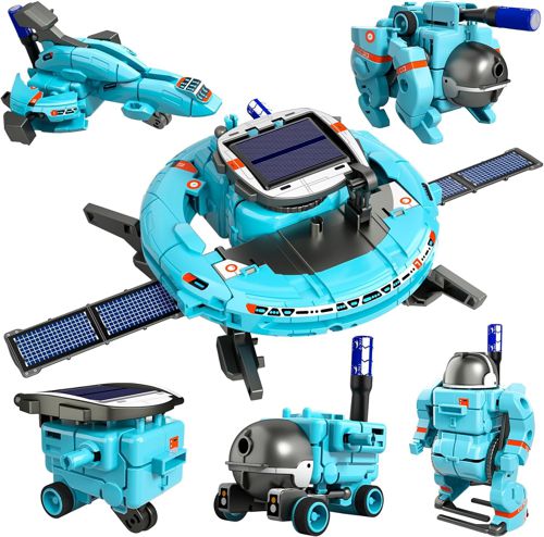 STEM Projects for Kids Ages 8-12 12-16, 6-In-1 Building Science STEM Kits for So
