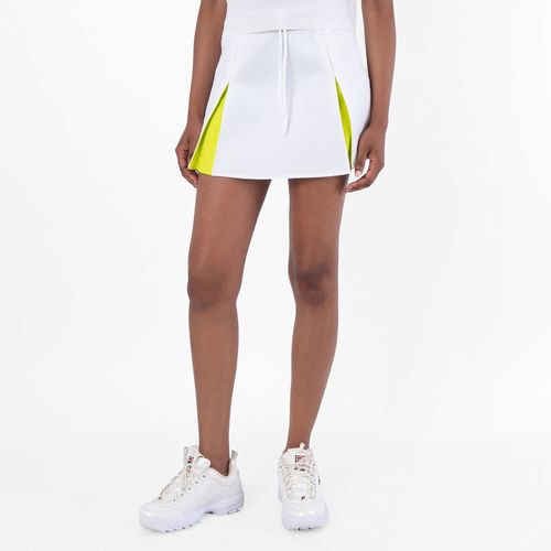 Lacoste Adjustable Color-Block Interlock Skirt