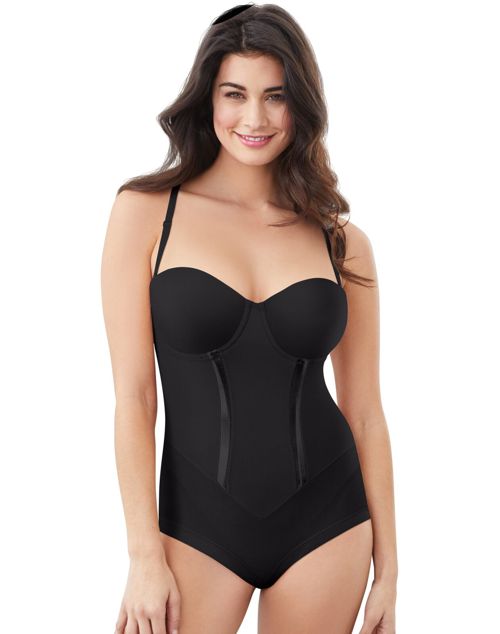 Maidenform Easy Up Firm Control Bodybriefer Strapless Shapewear Convertible 1256