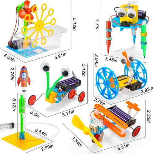 STEM Kits Robotics for Kids Ages 8-12, Crafts Kids Science Robot Building Kit 5-