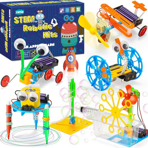 STEM Kits Robotics for Kids Ages 8-12, Crafts Kids Science Robot Building Kit 5-