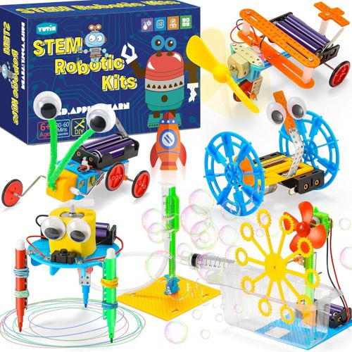 STEM Kits Robotics for Kids Ages 8-12, Crafts Kids Science Robot Building Kit 5-