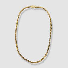 $625 IVI Women's 18k Gold Plated Sterling Silver Signora Chain Matinee Necklace