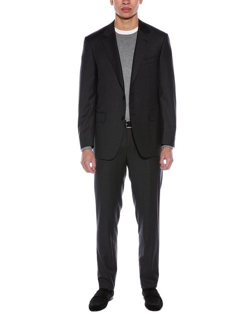 Canali 2Pc Wool Suit Men's  46