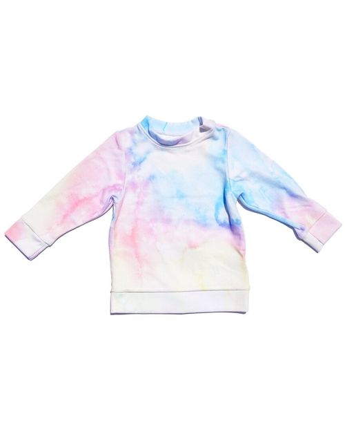 Sol Angeles Watercolor Hacci Pullover  3M