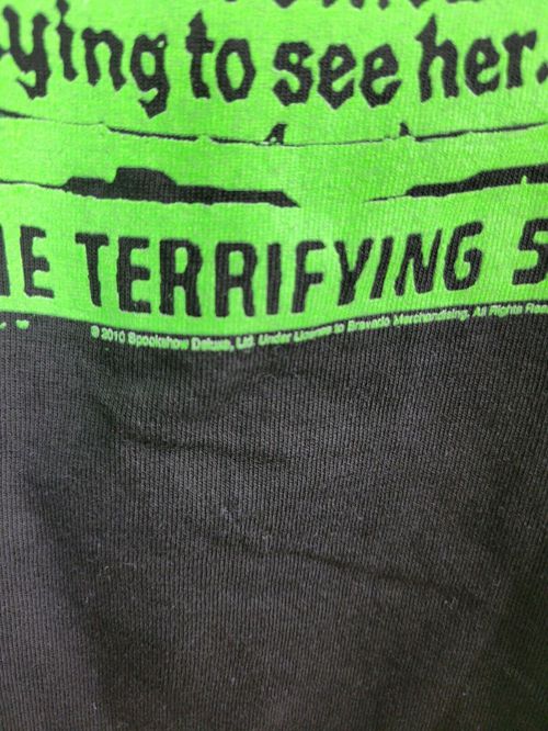 Rob Zombie The Ghoul Show Graphic Horror T Shirt 2010 Men's T Shirt Size 2XL