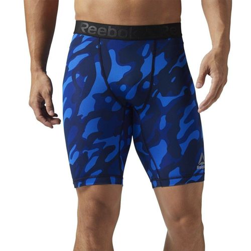 [BR8071] New Men's REEBOK US Printed Training Undershort - Vital Blue