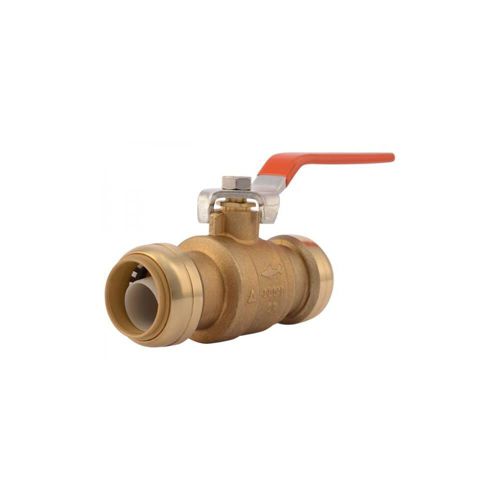 Sharkbite 1In X 1In 200 Psi Brass Push Fit Ball Valve