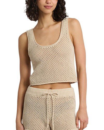 Onia Crochet Knit Scoop Tank Women's