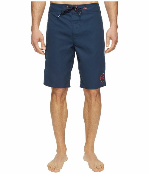 NEW $199 O'Neil Men's Navy Blue Santa Cruz Beach Swimwear Board Shorts Size 28