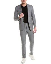 Cavalli Class 2Pc Slim Fit Wool Suit Men's
