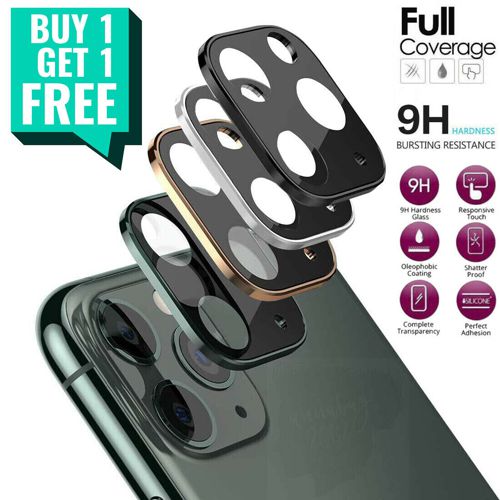 For iPhone 13 12 11 Pro Max Mini FULL COVER Tempered Glass Camera Lens Protector