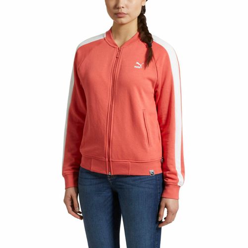 [575071-23] Womens Puma Classics Logo T7 Track Jaket