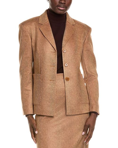 Kenneth Cole Snake Embossed Jacket Women's