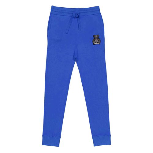 Burberry Boys Canvas Blue Cashmere Thomas Bear Track Pants