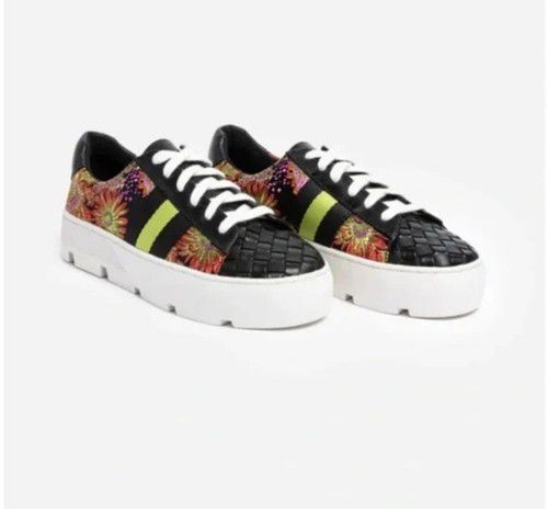 Johnny Was Downtown Jacquard Sneakers Black Multi