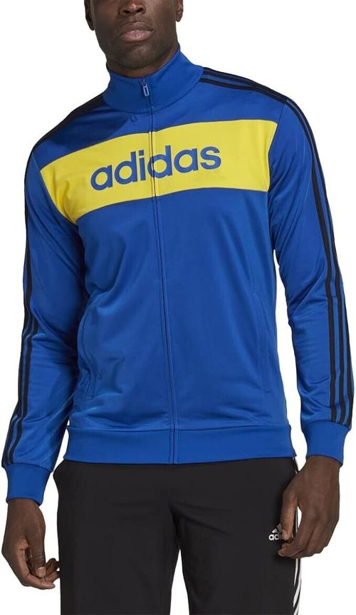 adidas Essentials Tricot 3-Stripes Linear Track Jacket Team Royal Blue 2XL