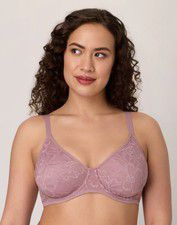 Bali Breathe Cotton Modal Lace Underwire Bra