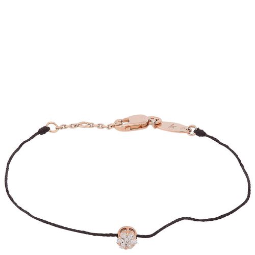 Redline Illusion 0.05 ct Diamond Thread Bracelet, Size 16.5 cm