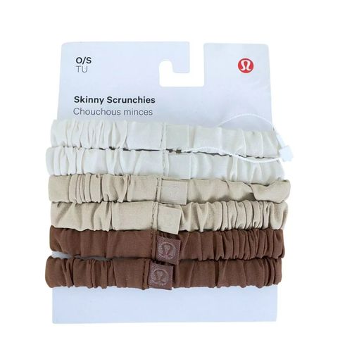 Lululemon Skinny Scrunchies 6 pack