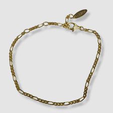 $61 Baublebar Women's 18k Gold Plated Figaro Chain Bracelet