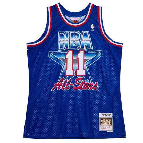 Mens Mitchell & Ness NBA ALL STAR WEST JERSEY - KARL MALONE 1992