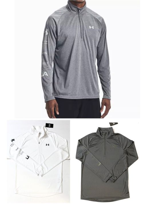 Men UA Under Armour Velocity 2.0 ½ Zip Long Sleeves Top/Shirt 1362291