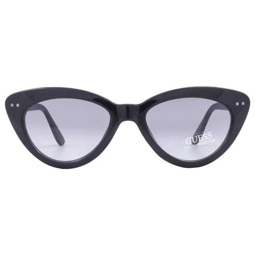 Guess Factory Smoke Gradient Cat Eye Ladies Sunglasses GF0402 01B 52