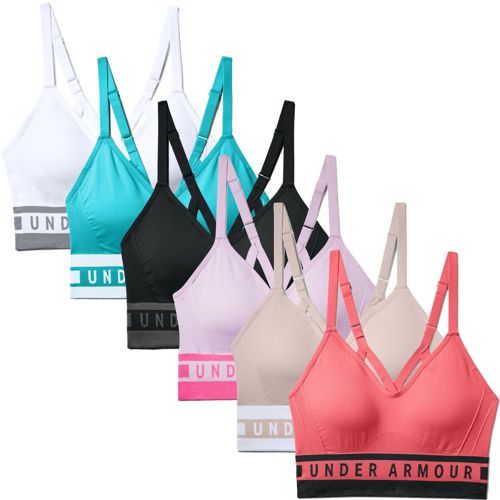 [1322552] Womens Under Armour Seamless Longline Bra