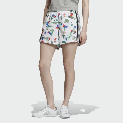 [ED4761] Womens Adidas Originals Allover Print Shorts