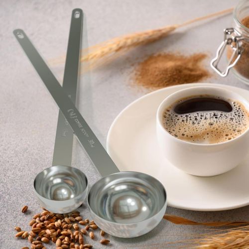 2 Tablespoon Coffee Scoop, 9.5” Long Handle Measuring Spoon, Two Tbsp (30 Ml) Co